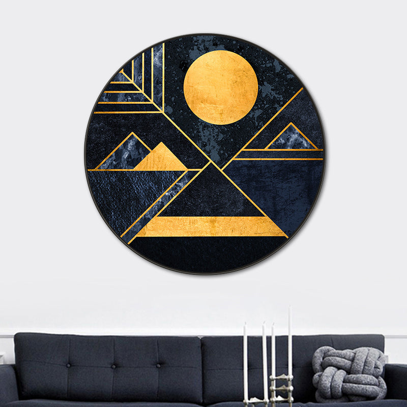 Canvas Textured Wall Decor Modern Graphic Pattern Painting, Multiple Sizes Options Clearhalo 'Art Gallery' 'Canvas Art' 'Contemporary Art Gallery' 'Modern' Arts' 1760320