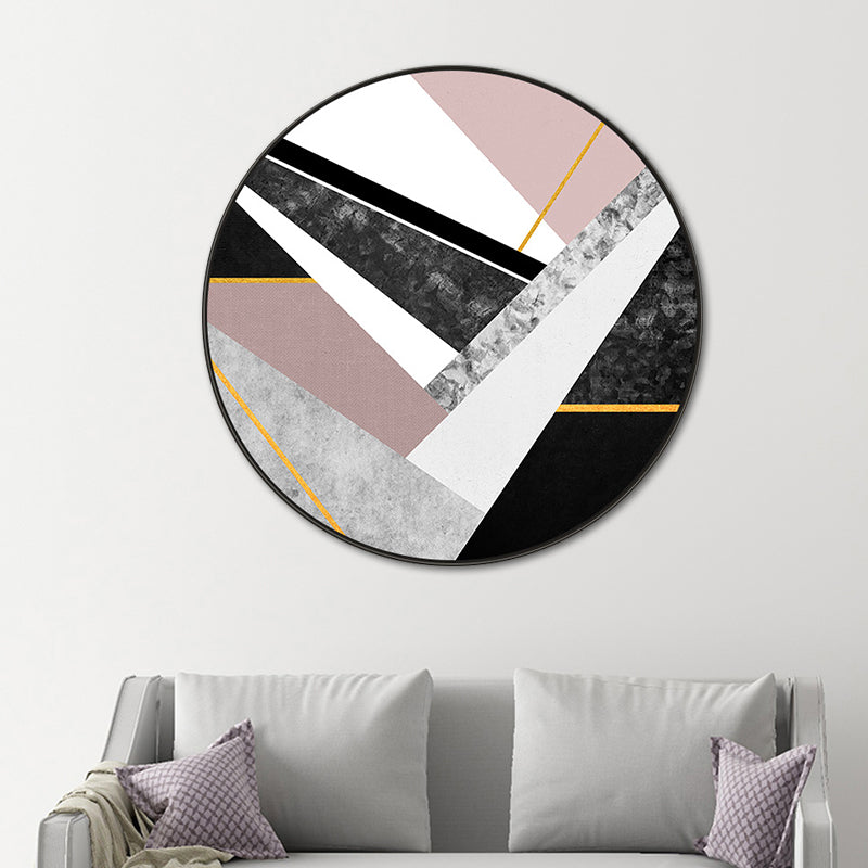 Canvas Textured Wall Decor Modern Graphic Pattern Painting, Multiple Sizes Options Clearhalo 'Art Gallery' 'Canvas Art' 'Contemporary Art Gallery' 'Modern' Arts' 1760324