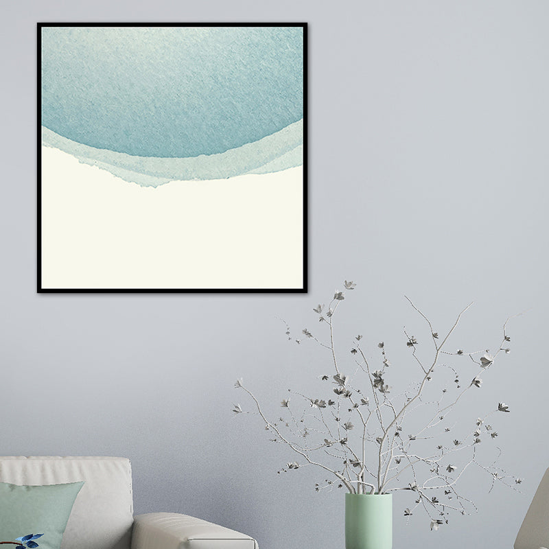Light Color Contemporary Art Painting Abstract Canvas for Bathroom, Multiple Sizes Clearhalo 'Arts' 'Canvas Art' 1760409