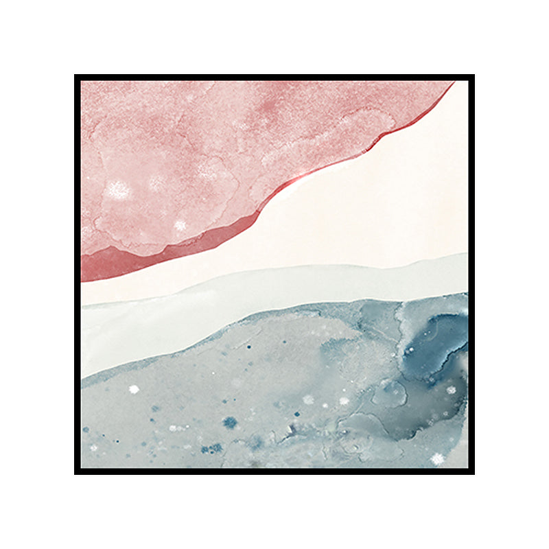 Light Color Contemporary Art Painting Abstract Canvas for Bathroom, Multiple Sizes Clearhalo 'Arts' 'Canvas Art' 1760429