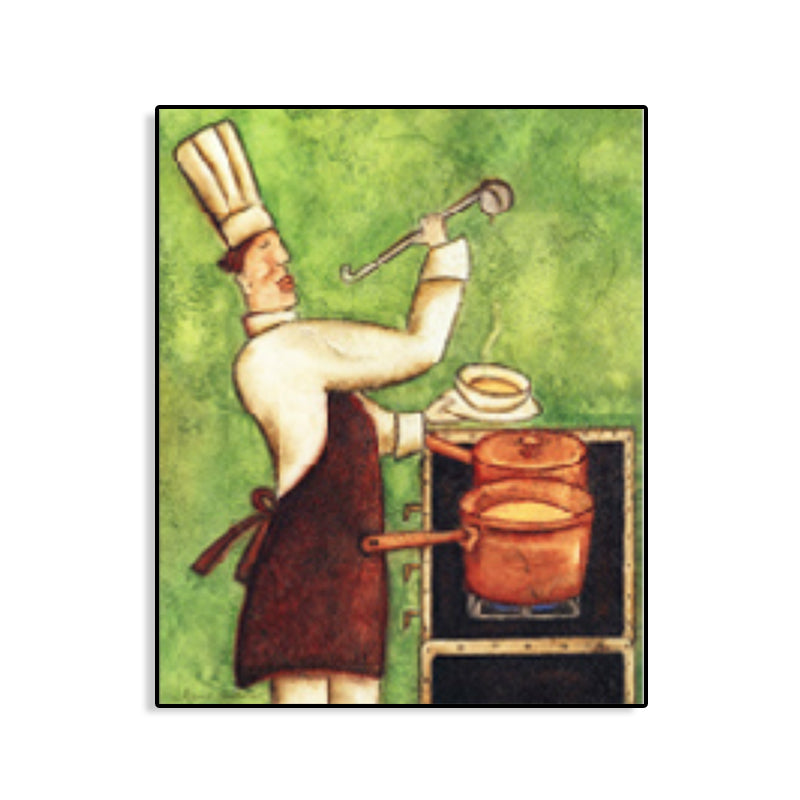 Abstract Expressionism Chief Art Print Cooking Light Color Wall Decor, Multiple Sizes Clearhalo 'Arts' 'Canvas Art' 1760480