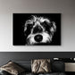 Vintage Pet Dog Canvas Print Light Color Textured Wall Art Decor for Living Room Grey Clearhalo 'Arts' 'Canvas Art' 1760489