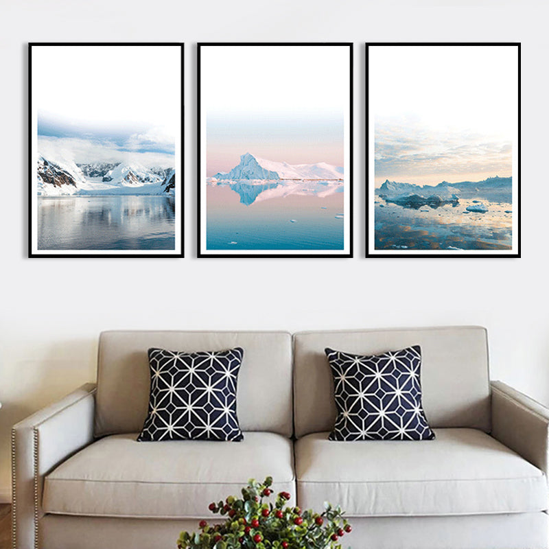 Photograph Nature Scenery Canvas Art Light Color Contemporary Wall Decor for Living Room Clearhalo 'Art Gallery' 'Canvas Art' 'Coastal Art Gallery' 'Nautical' Arts' 1760520