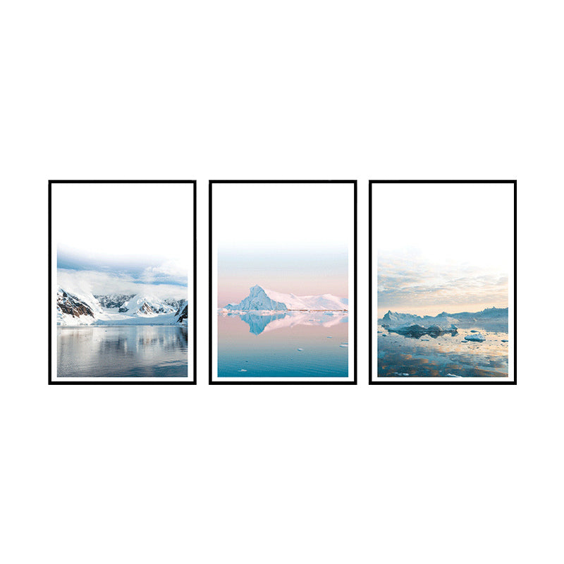 Photograph Nature Scenery Canvas Art Light Color Contemporary Wall Decor for Living Room Clearhalo 'Art Gallery' 'Canvas Art' 'Coastal Art Gallery' 'Nautical' Arts' 1760521