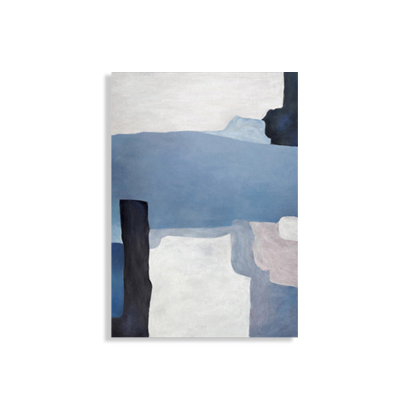 Textured Abstract Wall Art Decor Canvas Mid-Century Modern Painting for Living Room Clearhalo 'Arts' 'Canvas Art' 1760679