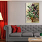 Light Color Flower Arrangement Canvas Impressionism Textured Wall Decor for Living Room Purple Clearhalo 'Arts' 'Canvas Art' 1760695