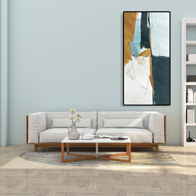 Abstract Painting Soft Color Canvas Wall Art Print Textured, Multiple Sizes Options Clearhalo 'Arts' 'Canvas Art' 1760942