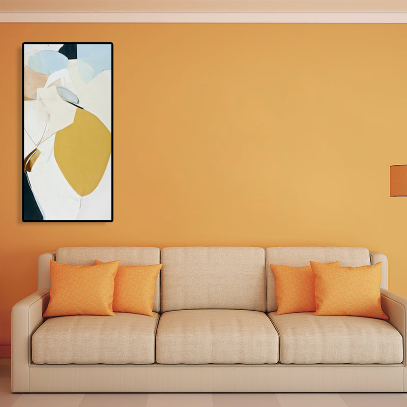 Abstract Painting Soft Color Canvas Wall Art Print Textured, Multiple Sizes Options Clearhalo 'Arts' 'Canvas Art' 1760946