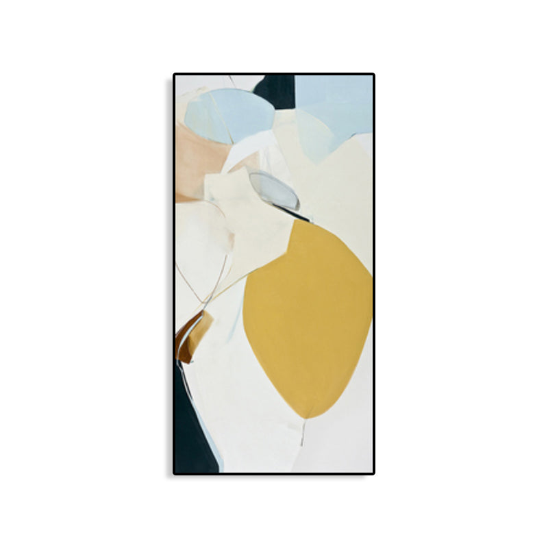 Abstract Painting Soft Color Canvas Wall Art Print Textured, Multiple Sizes Options Clearhalo 'Arts' 'Canvas Art' 1760947