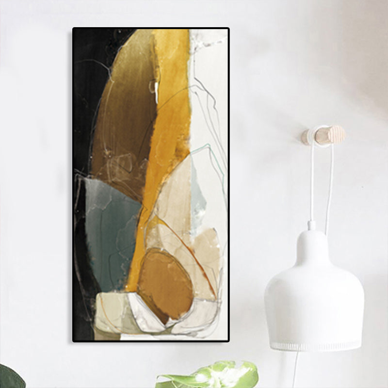 Abstract Painting Soft Color Canvas Wall Art Print Textured, Multiple Sizes Options Clearhalo 'Arts' 'Canvas Art' 1760949