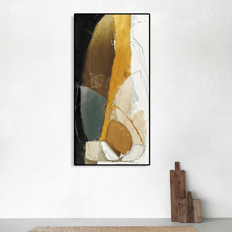 Abstract Painting Soft Color Canvas Wall Art Print Textured, Multiple Sizes Options Clearhalo 'Arts' 'Canvas Art' 1760950