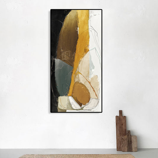 Abstract Painting Soft Color Canvas Wall Art Print Textured, Multiple Sizes Options - Clearhalo - 'Arts' - 'Canvas Art' - 1760950