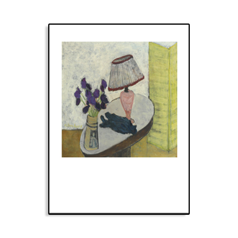 Canvas Pastel Color Painting Abstract Expressionism Leisure Entertainment Art Print, Multiple Sizes Clearhalo 'Arts' 'Canvas Art' 1761068