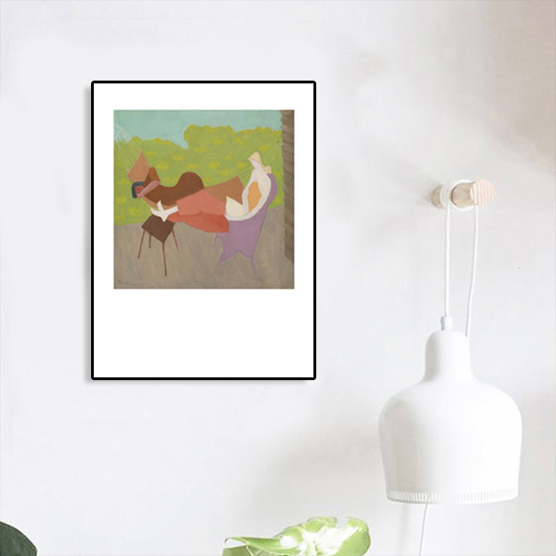 Canvas Pastel Color Painting Abstract Expressionism Leisure Entertainment Art Print, Multiple Sizes Clearhalo 'Arts' 'Canvas Art' 1761086