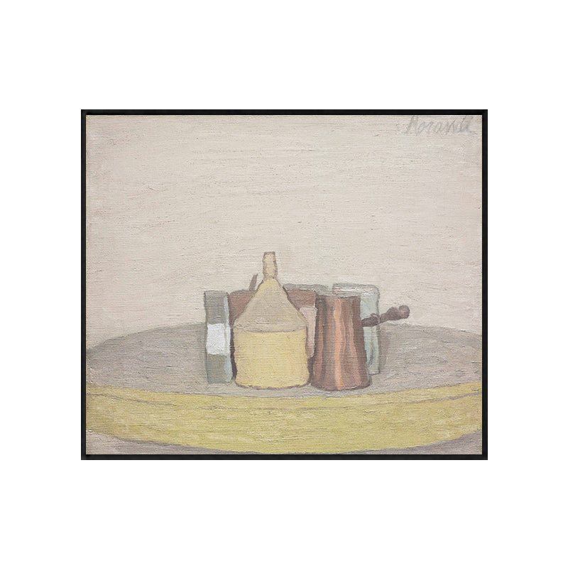 Bottles and Cans Wall Decor Light Color Impressionism Canvas for Living Room, Multiple Sizes Clearhalo 'Arts' 'Canvas Art' 1761116