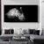 Modern Horse Wall Decor Boys Bedroom Canvas Art Print in Soft Color, Multiple Sizes Black Clearhalo 'Art Gallery' 'Canvas Art' 'Contemporary Art Gallery' 'Modern' Arts' 1761342
