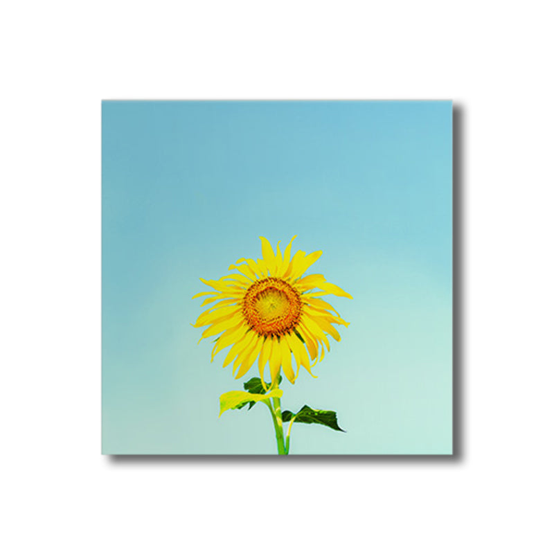 Floral Design Art Print Contemporary Style Canvas Textured Painting in Soft Color Clearhalo 'Art Gallery' 'Canvas Art' 'Contemporary Art Gallery' 'Modern' Arts' 1761627