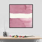 Soft Color Modern Art Canvas Watercolor Painting for Dining Room, Multiple Sizes Options Pink Clearhalo 'Arts' 'Canvas Art' 1761826