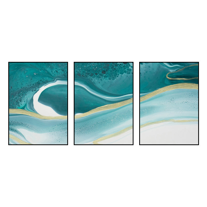 Watercolor Pattern Canvas Print Soft Color Modern Art Style Painting for Living Room Clearhalo 'Arts' 'Canvas Art' 1762104