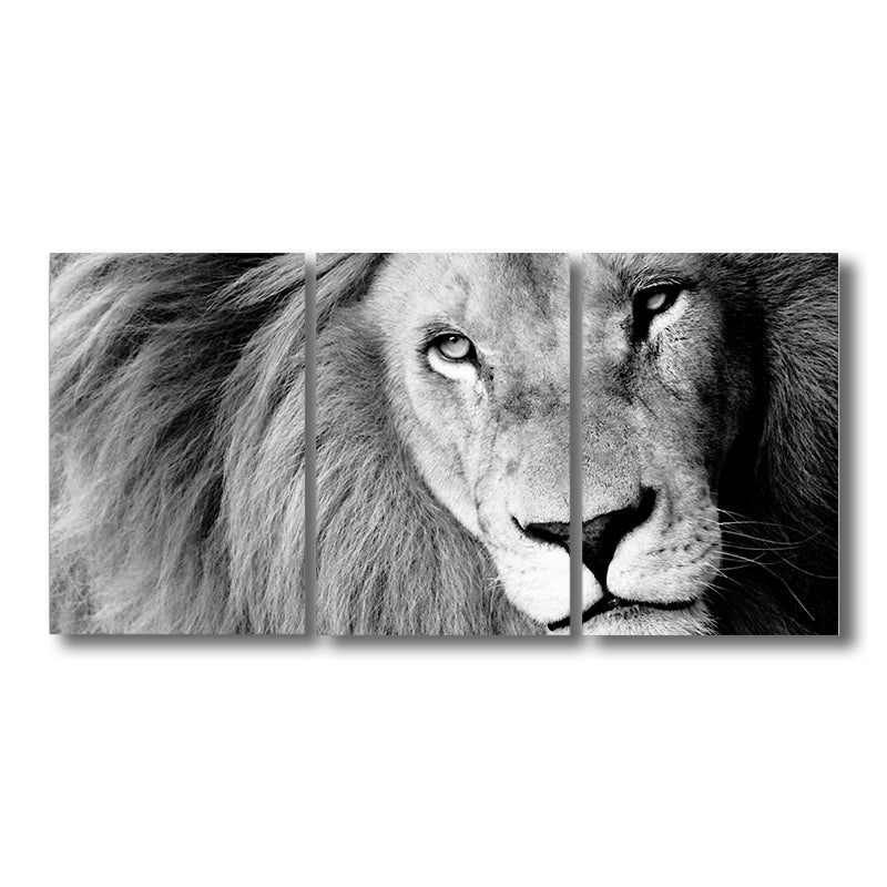 Canvas Pastel Color Painting Vintage Animal Wall Art Print, Multiple Sizes, Set of Three Clearhalo 'Arts' 'Canvas Art' 1762185