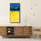 Light Color Brush Stroke Canvas Modern Art Style Textured Wall Decor for Living Room Clearhalo 'Arts' 'Canvas Art' 1762275
