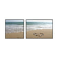 Multi-Piece Sea Scenery Canvas Modern Style Wall Art Print in Soft Color for Bedroom Clearhalo 'Art Gallery' 'Canvas Art' 'Contemporary Art Gallery' 'Modern' Arts' 1762280