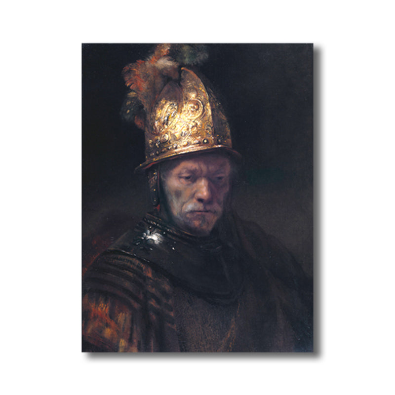 Light Color Religious Figure Painting Textured Wall Art Print for Guest Room, Multiple Sizes Clearhalo 'Arts' 'Canvas Art' 1762463