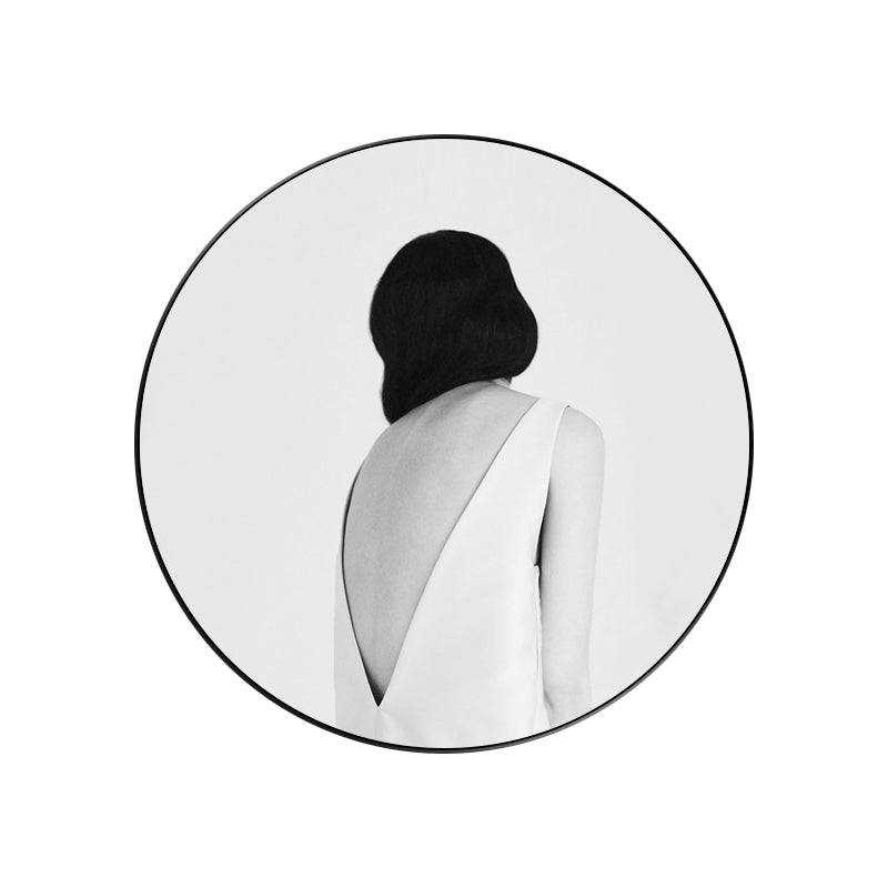 Modern Style Canvas Print Soft Color Trendy Girl Painting, Multiple Sizes Options Clearhalo 'Art Gallery' 'Canvas Art' 'Contemporary Art Gallery' 'Modern' Arts' 1762587