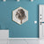 Decoración de pared de patrón de moda lienzo de dormitorio de niñas con textura, tamaños de múltiples tamaños