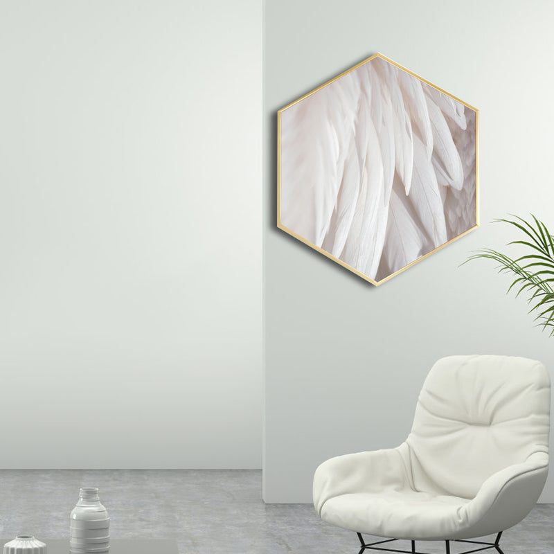 Fashional Pattern Wall Decor Nordic Textured Girls Bedroom Canvas, Multiple Sizes Clearhalo 'Arts' 'Canvas Art' 1762596