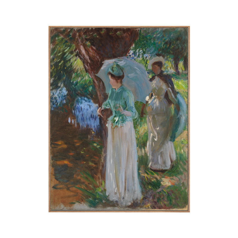 Impressionism Style Wall Art Print Soft Color Elegant Maiden Painting, Multiple Sizes Clearhalo 'Arts' 'Canvas Art' 1762776