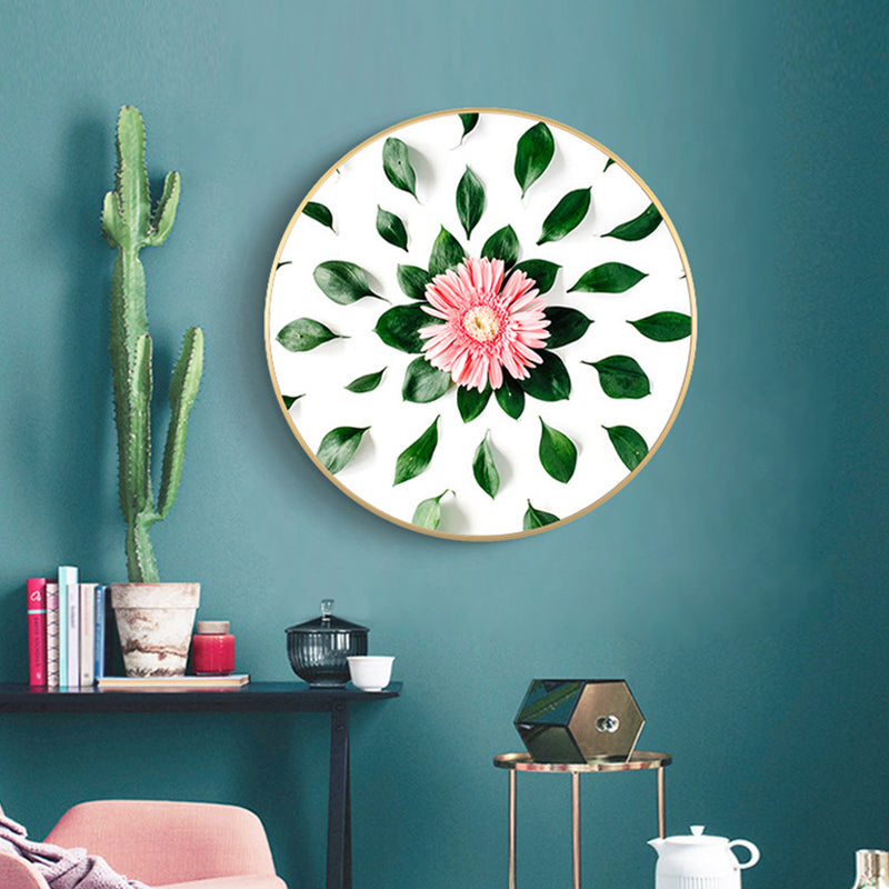 Floral Print Photography Painting Nordic Style Canvas Wall Decor, Multiple Sizes Clearhalo 'Arts' 'Canvas Art' 1762854
