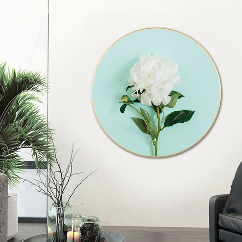 Floral Print Photography Painting Nordic Style Canvas Wall Decor, Multiple Sizes Clearhalo 'Arts' 'Canvas Art' 1762866