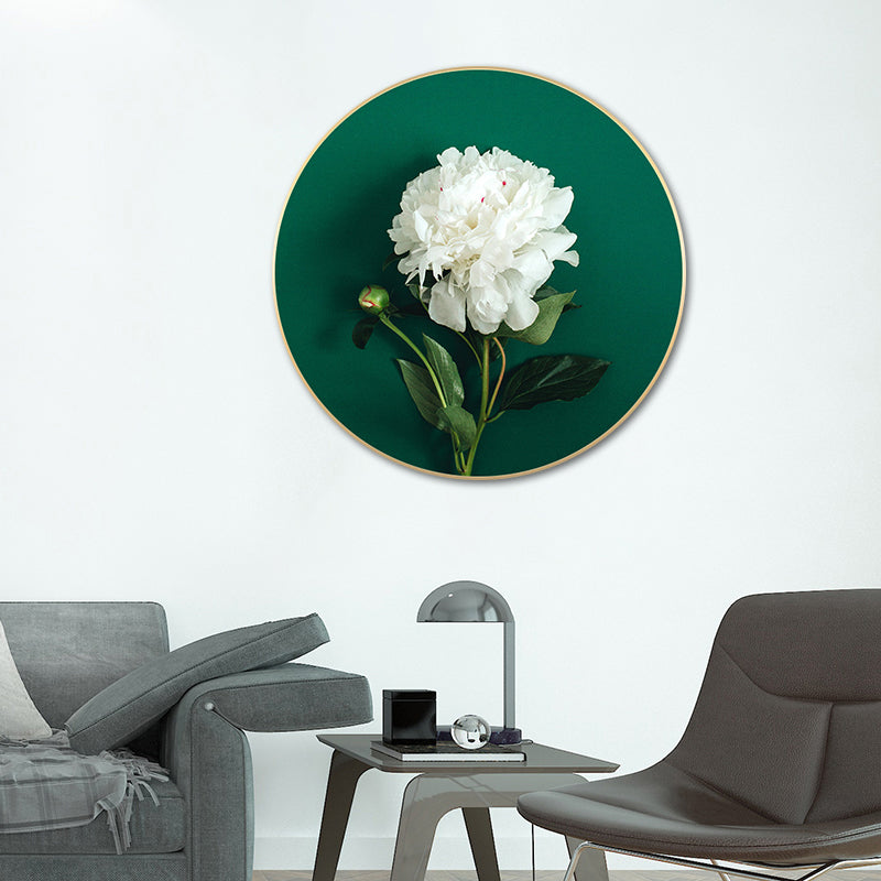 Floral Print Photography Painting Nordic Style Canvas Wall Decor, Multiple Sizes Clearhalo 'Arts' 'Canvas Art' 1762869