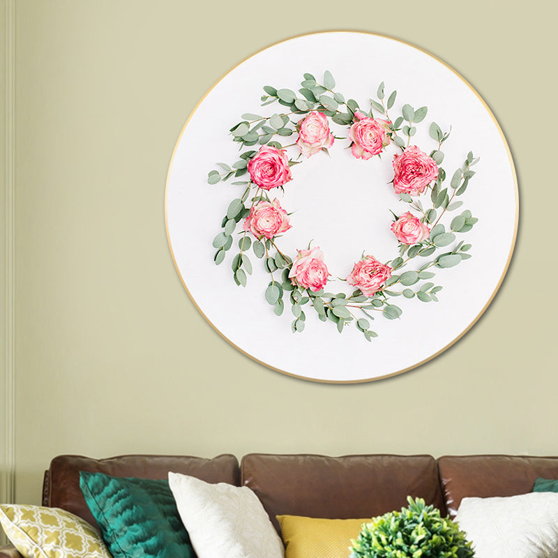 Floral Print Photography Painting Nordic Style Canvas Wall Decor, Multiple Sizes Clearhalo 'Arts' 'Canvas Art' 1762878