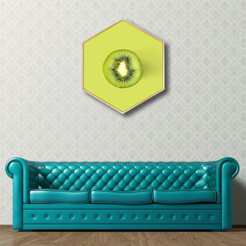 Scandinavian Style Tasty Fruits Canvas Light Color Textured Art Print for Dining Room Clearhalo 'Arts' 'Canvas Art' 1762904