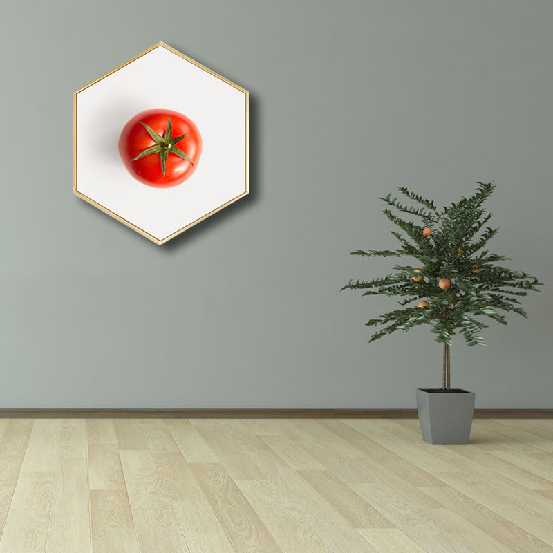 Scandinavian Style Tasty Fruits Canvas Light Color Textured Art Print for Dining Room Clearhalo 'Arts' 'Canvas Art' 1762917