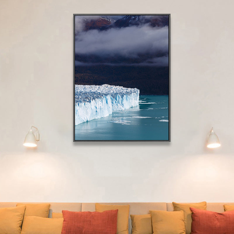 Light Color Natural Landscape Canvas Modern Textured Wall Art Decor for Living Room Clearhalo 'Art Gallery' 'Canvas Art' 'Contemporary Art Gallery' 'Modern' Arts' 1763000