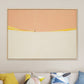 Illustration Nordic Wall Art Decor with Abstract Scenery in Soft Color for Boys Bedroom Orange Clearhalo 'Arts' 'Canvas Art' 1763010