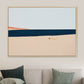 Illustration Nordic Wall Art Decor with Abstract Scenery in Soft Color for Boys Bedroom Yellow Clearhalo 'Arts' 'Canvas Art' 1763018