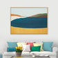 Illustration Nordic Wall Art Decor with Abstract Scenery in Soft Color for Boys Bedroom Clearhalo 'Arts' 'Canvas Art' 1763028