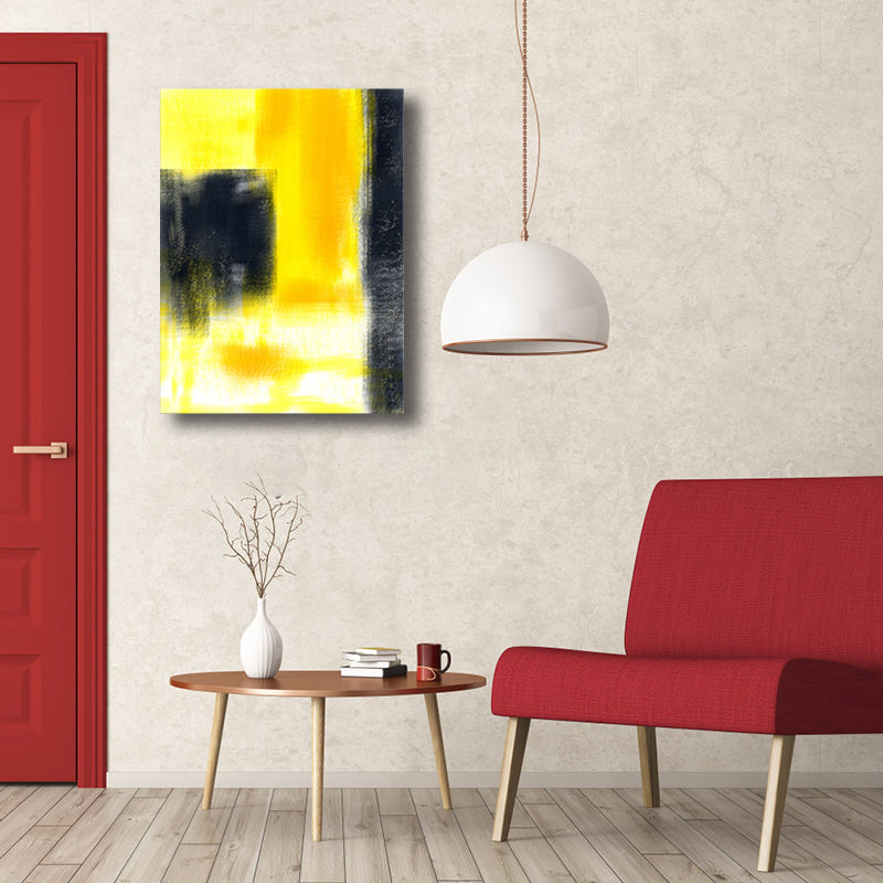 Canvas Pastel Color Painting Arte Modern Abstract Wall Deco