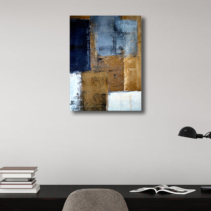 Canvas Pastel Color Painting Modern Art Abstract Wall Decor, Multiple Sizes Available Brown Clearhalo 'Arts' 'Canvas Art' 1763121