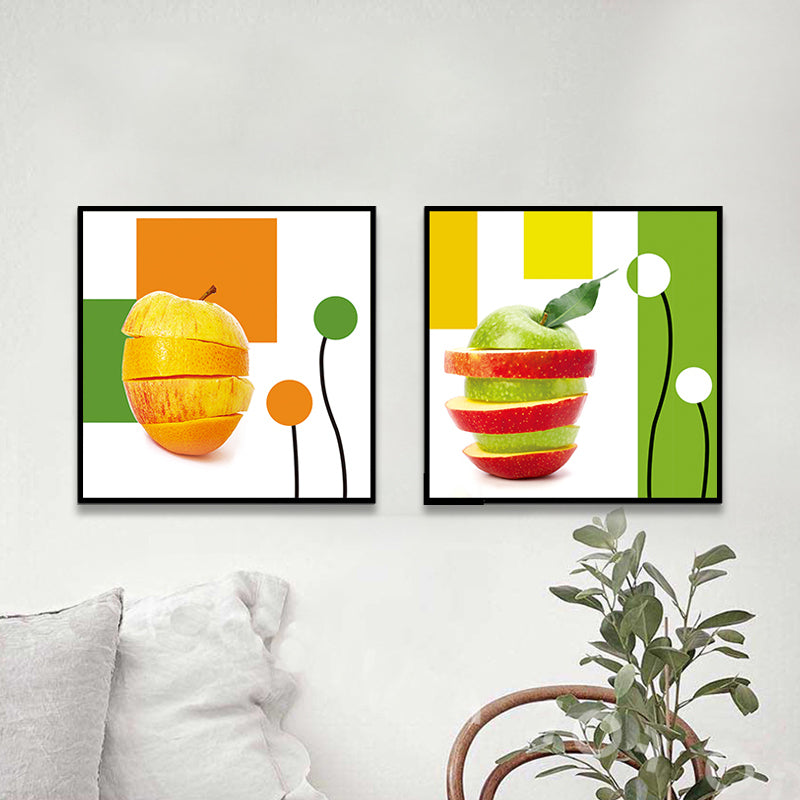 Photograph Drinks Canvas Wall Art Bright Modern Style Wall Decor for Dining Room Clearhalo 'Art Gallery' 'Canvas Art' 'Contemporary Art Gallery' 'Modern' Arts' 1763309