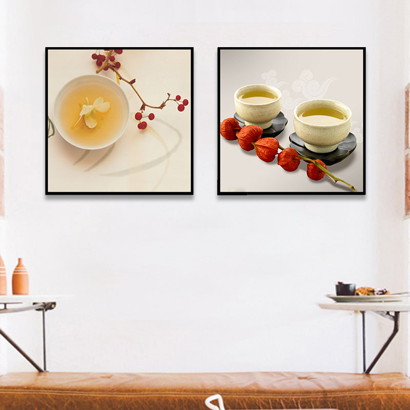 Photograph Drinks Canvas Wall Art Bright Modern Style Wall Decor for Dining Room Clearhalo 'Art Gallery' 'Canvas Art' 'Contemporary Art Gallery' 'Modern' Arts' 1763312