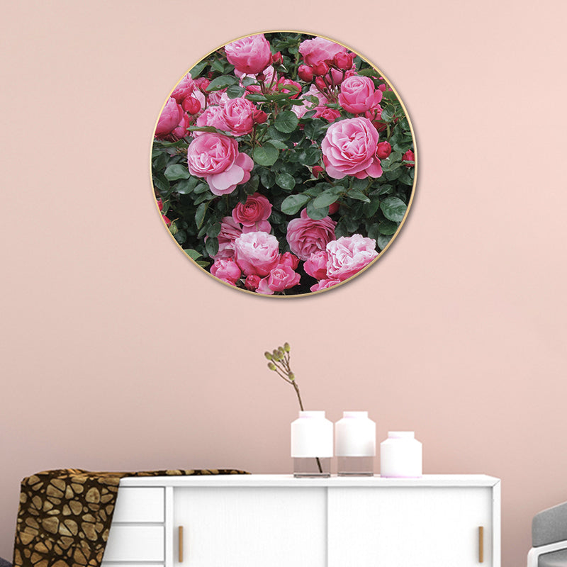 French Country Flower Blossom Canvas Pastel Color Textured Painting for Living Room Clearhalo 'Arts' 'Canvas Art' 1763345