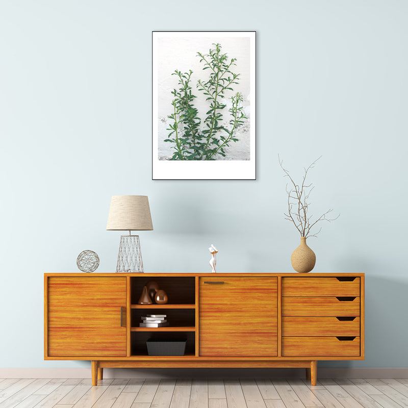 Modern Style Wall Art Print Light Color Botanical Painting, Multiple Sizes Available Clearhalo 'Art Gallery' 'Canvas Art' 'Contemporary Art Gallery' 'Modern' Arts' 1763371