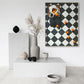 Fruit Oranges Art Print Nordic Style Canvas Wall Decor in Dark Color for Living Room White Clearhalo 'Arts' 'Canvas Art' 1763427