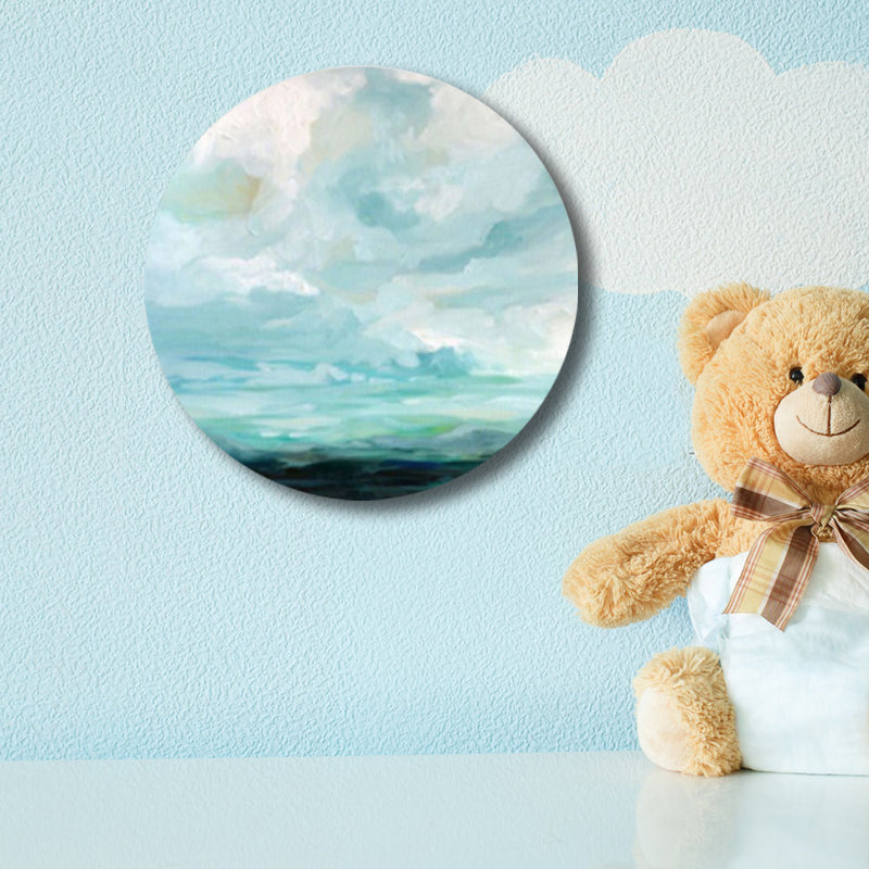 Contemporary Art Hand Painted Canvas Pastel Color Prairie-Scape Painting, Multiple Sizes Options Clearhalo 'Arts' 'Canvas Art' 1763433