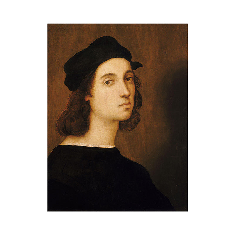 Renaissance Style Figure Canvas Boys Bedroom Wall Art Decor in Brown, Multiple Sizes Clearhalo 'Arts' 'Canvas Art' 1763794